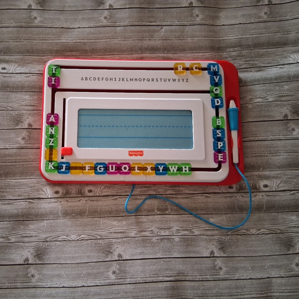 10/$40 Fisher-Price Magnetic Writing Board & Alphabet Tiles - Picture 2 of 3